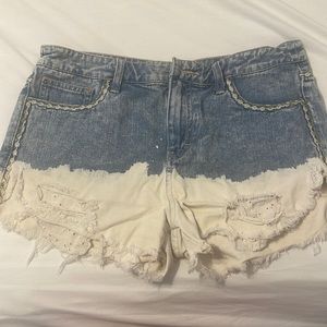 Free People Denim Shorts